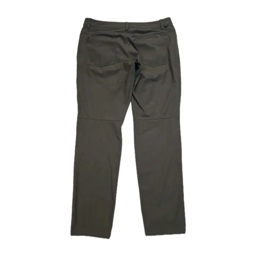 7 Diamonds Infinity 7-Pocket Pants Mens 36x32 Gray Performance Stretch Chino